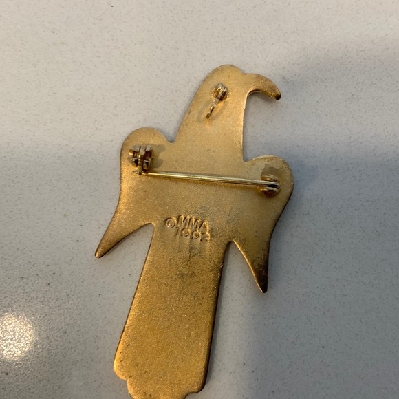 Vintage Signed MMA Brooch - Picture 2 of 4